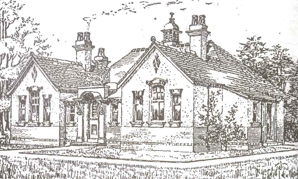 sketch of Stalmine Village Hall