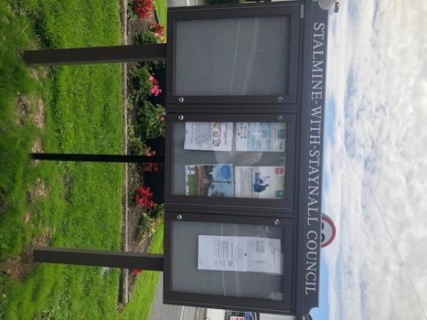 New Noticeboards installed within the Parish - 